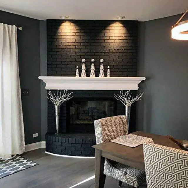 Alt view image 7 of 7 - All-In-One Paint & Primer - Black Matte, 33.8 Fl Oz/1 Liter | 1 Coat Formula | Easy Indoor & Outdoor Decorating for Home & Garden Walls, Floors & Furniture | Water-Based & Low VOC