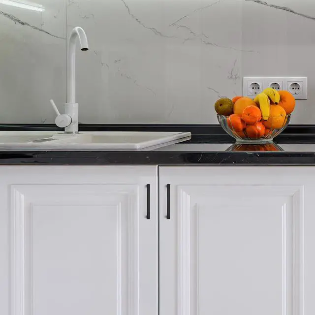 Alt view image 5 of 7 - Matte Black Square Cabinet Handles Drawer Pulls,5 Inch,30 Pack | Screws Included, Stainless Steel, Square Bar Grip, Easy Install, Kitchen Cabinet Hardware, For Cupboards, Drawers, Dressers