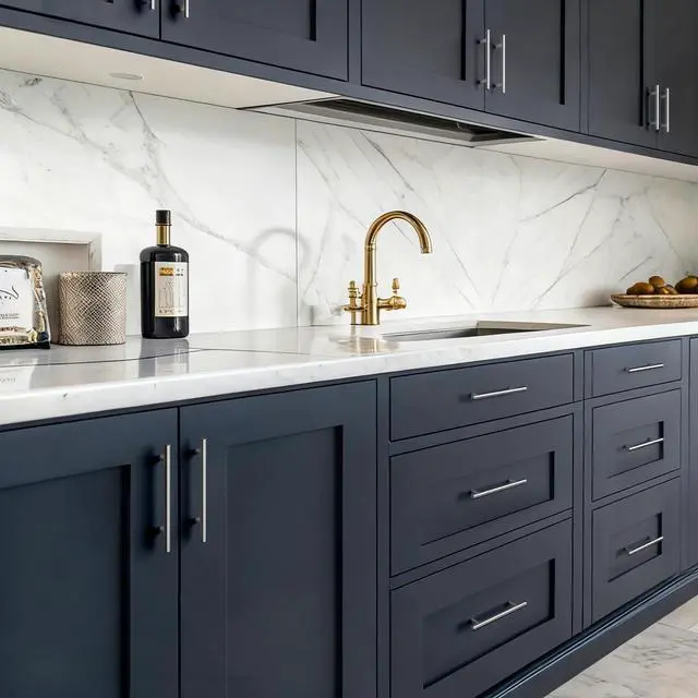 Alt view image 5 of 7 - 30 Pack 3 Inch Brushed Nickel Cabinet Pulls Modern Cabinet Handles - Brushed Nickel Drawer Pulls Stainless Steel Cabinet Hardware,5 Inch Overall Cabinet Door Handles for Cabinets,Cupboard