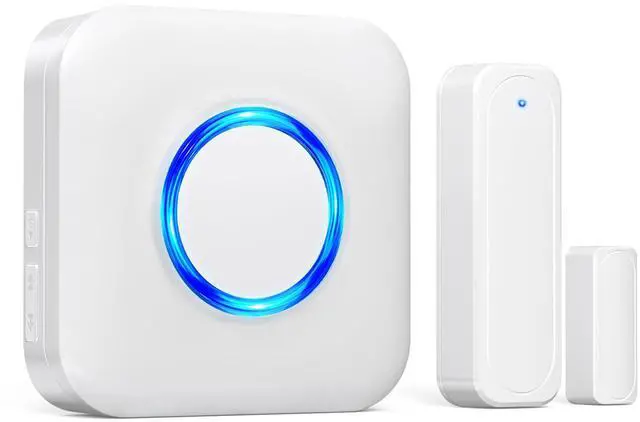Main image of Door Chime, Wireless Sensor Alarm for Home, Business, Store | 600FT Long Range Open Door Bell with 58 Chimes & 5 Volume Levels. Ideal Entry Alert for Kids, Toddler & Dementia Safety