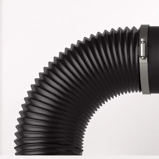 Alt view image 6 of 6 - Flexible 150mm Aluminum Ducting, Heavy-Duty Four-Layer | Heavy-Duty Four-Layer Protection, 25-Feet Long for Heating Cooling Ventilation and Exhaust