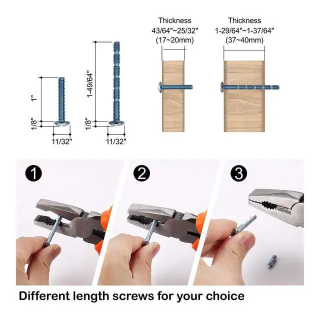 Alt view image 7 of 7 - 15 Pack Kitchen Cabinet Handles 5 Inch(128mm) Hole Centers, Brushed Satin Nickel Handles for Kitchen Cabinet Hardware, Cabinet Pulls for Bathroom Dresser Drawer Handles ZH0002