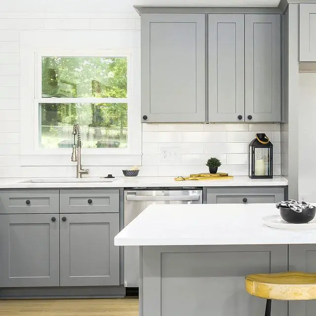 Alt view image 6 of 7 - Matte Black Drawer Pulls, 1-1/4 Inch Cabinet Knobs,25 Pack | Solid Zinc Alloy, Single Hole, Round Smooth Shape, Dresser Knobs,Simple Cabinet Hardware for Cupboard Drawer Pulls