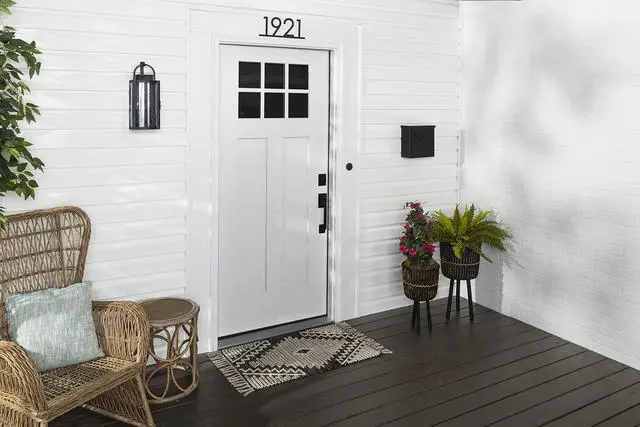 Alt view image 7 of 7 - 369384 Advanced Dry Door & Trim Paint, Quart, Satin White