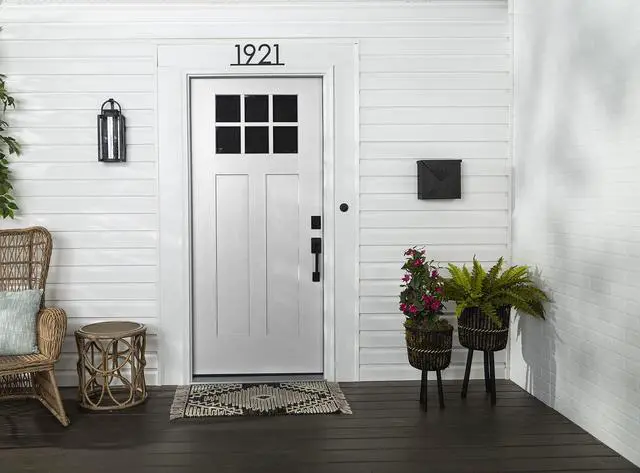 Alt view image 5 of 7 - 369384 Advanced Dry Door & Trim Paint, Quart, Satin White