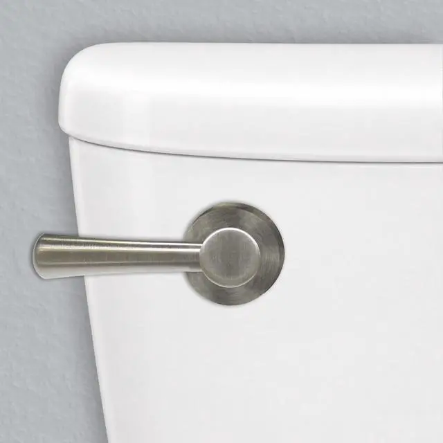 Alt view image 2 of 6 - Strong Arm Metal Toilet Handle and Lever - Universal to Fit Front, Angled, Side, Left, and Right Mount Toilets - Brushed Nickel, Simple Style, 6074BP