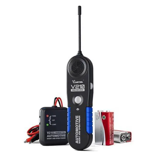 Alt view image 2 of 7 - V210 Wire Tracer Circuit Breaker Finder, Automotive Circuit Tester Open & Short Circuit Finder, Broken Wire Detector Tool Cable Tracker Break Locator Electrical DC 6-42V