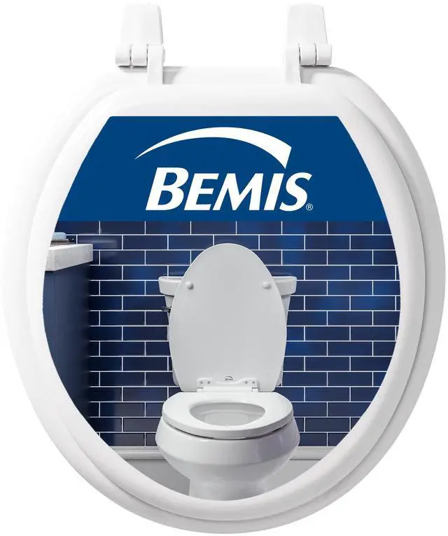 Main image of 400TTA Economy Durable Wood Toilet Seat, Made in USA, Round, White