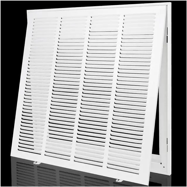 Main image of Return Air Filter Grille 20x20,Air Return Vent Cover for 20x20 Duct Opening | Steel Return Air Grille HVAC Vent Cover for Wall Ceiling,Removable Door Hold 1"Thick AC Filter,Outer Size 22 5/8"x22 5/8"