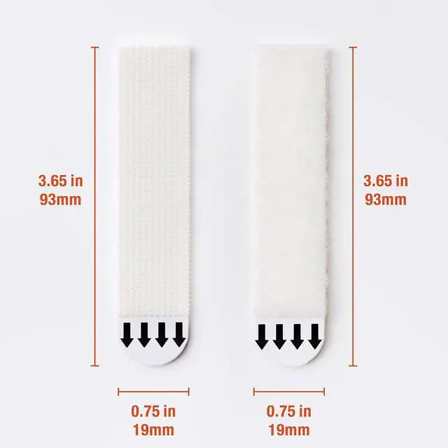 Alt view image 2 of 7 - 15 lb Large Picture Hanging Strips, 60 Pairs(120 Strips), No Tools | Damage-Free Removable Picture Hangers, Heavy Duty Wall Hangers for Frame Hanging and Home Decor, No Tools, Waterproof