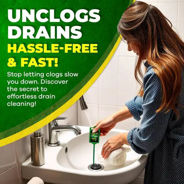 Alt view image 4 of 7 - The original Hair Clog Remover 25-inch Overall Length Drain Snake Cleaner (3-Pack), Unclog Your Sink, Shower, & Tub Drain In Seconds Non-toxic, Made in the USA