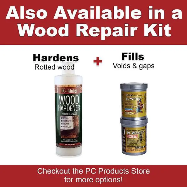 Alt view image 6 of 6 - PC-Petrifier Water-Based Wood Hardener, 16 Fl Oz (Pack of 1)