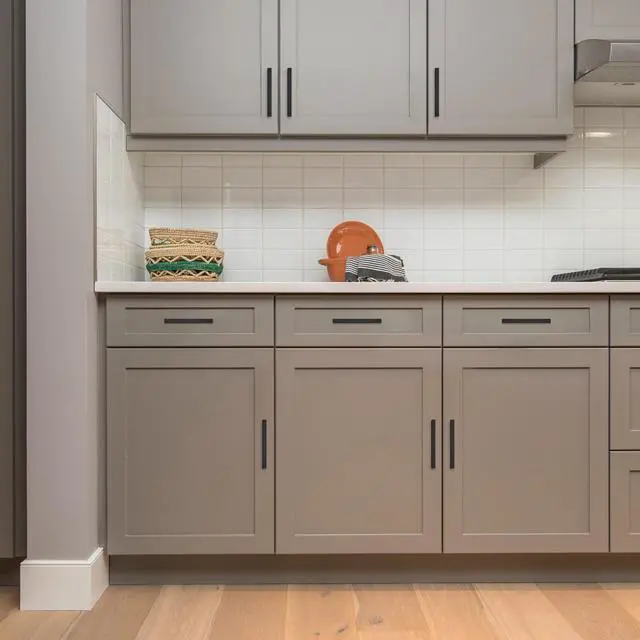 Alt view image 6 of 7 - Matte Black Cabinet Handles Square Pulls 5 Inch 10 Pack | Smooth Feel, Square Bar Grip, Stainless Steel, Screws Included, Kitchen Cabinet Hardware, For Cupboards, Drawers, Dressers