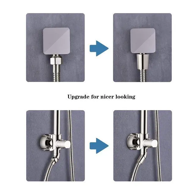 Alt view image 7 of 7 - Shower Hose For Hand Held Shower Heads, 79 Inches Cord Extra Long Stainless Steel Hand Shower Hose, Ultra-Flexible Replacement Part with Brass Insert, Brushed Nickel
