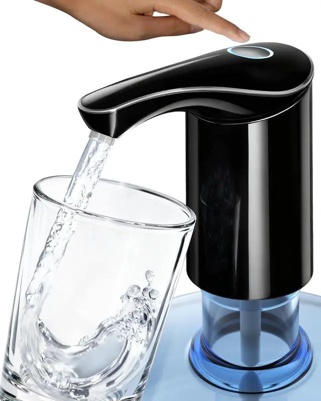 Main image of Highest-Output Water Dispenser for 5 Gallon Jug, Electric USB C Water Pump | Fast Pump & Silent Operation | USB-C Rechargeable | Automatic Portable Dispenser | Perfect for Home, Office, Camping