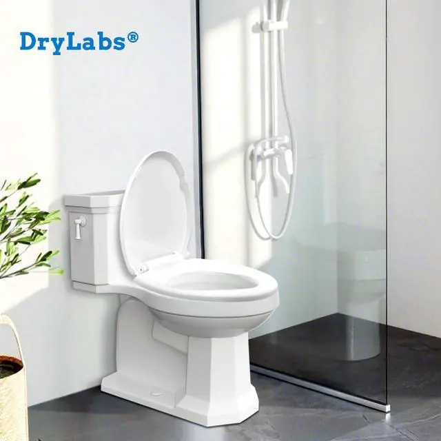 Alt view image 7 of 7 - Round Toilet Seat 16.5" | Soft Close, Durable PP Toilet Seat, Easy Installation & Removal, Fits Most Toilet Bowls