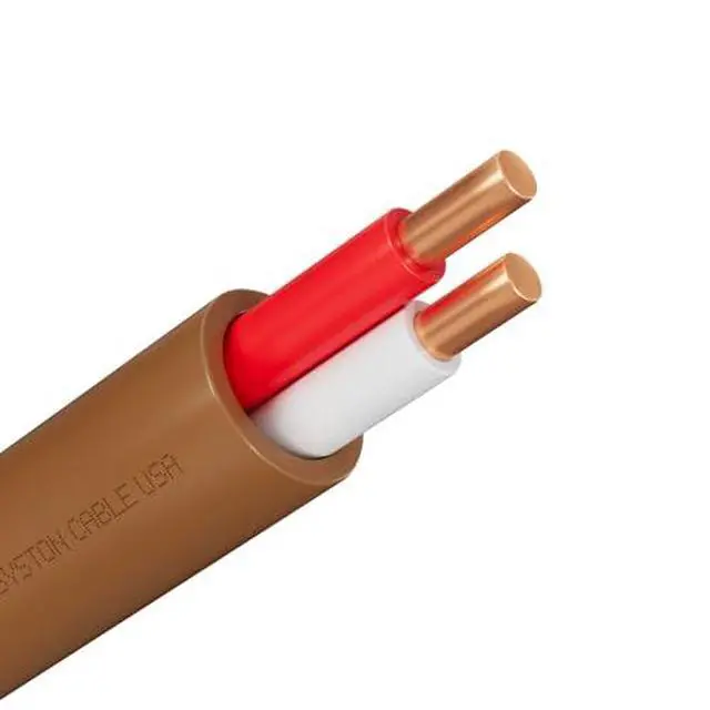 Alt view image 2 of 2 - Syston 18/2 Thermostat Doorbell HVAC Heating Control Cable Wire, 100% Solid Copper Conductors CL3R/FT4/CMR Riser-Rated UL/ETL Listed, UV Resistant RoHS for Indoor/Outdoor Low Voltage Applications Use