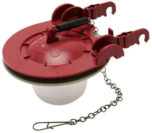 Main image of 5403 Universal 3-Inch Toilet Flapper, Water Saving | Silicone seal lasts up to 10X longer, Adjustable dial saves water, Kink-free chain, Resists chlorine and hard water