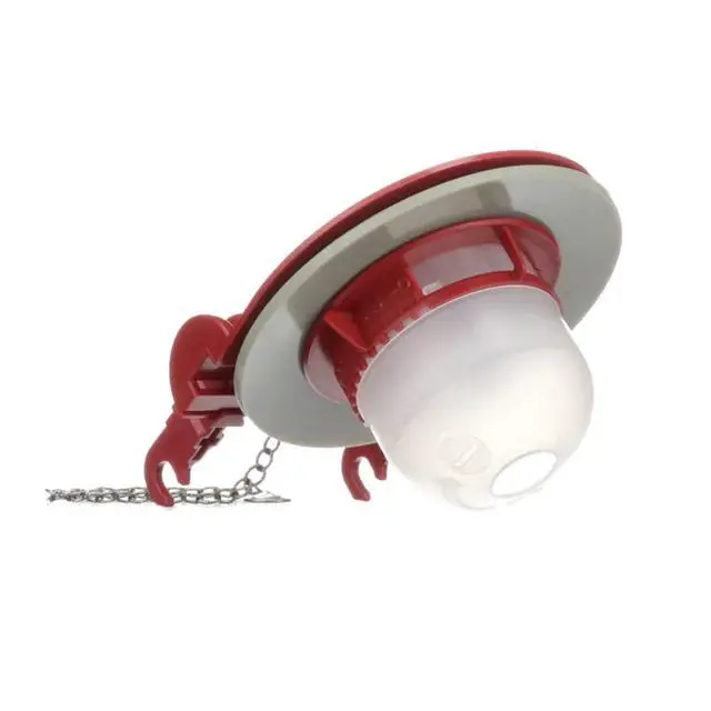 Alt view image 2 of 5 - 5403 Universal 3-Inch Toilet Flapper, Water Saving | Silicone seal lasts up to 10X longer, Adjustable dial saves water, Kink-free chain, Resists chlorine and hard water