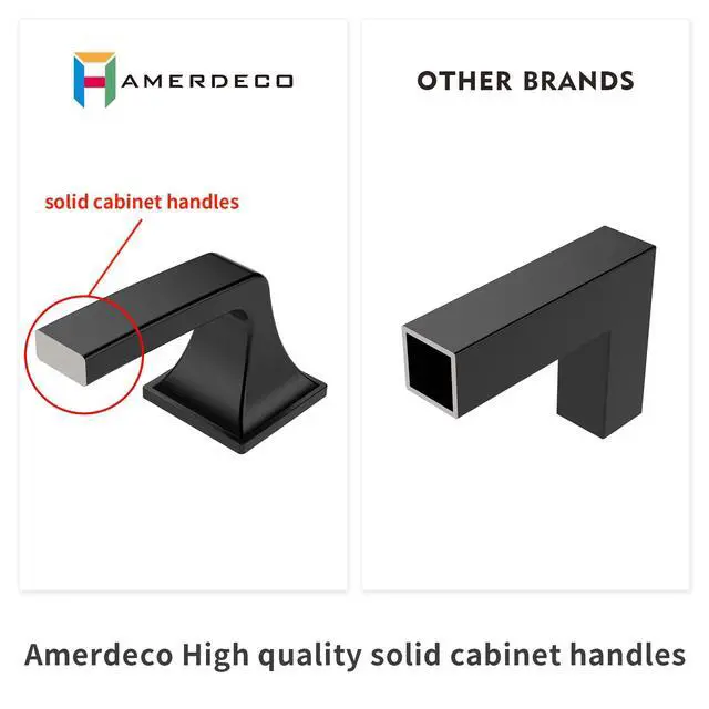 Alt view image 6 of 7 - 15 Pack Kitchen Cabinet Handles 5 Inch(128mm) Hole Centers, Brushed Satin Nickel Handles for Kitchen Cabinet Hardware, Cabinet Pulls for Bathroom Dresser Drawer Handles ZH0002