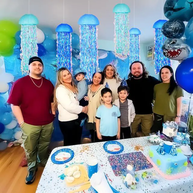 Alt view image 3 of 7 - 10" Blue Hanging Jellyfish Paper Lanterns - Under the Sea Party & Mermaid Birthday Decorations, Baby Shower, Nautical Events, Ocean Theme Classroom & Beach Room Decor (Set of 6)
