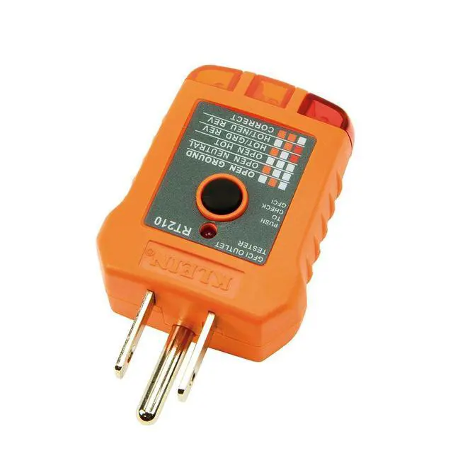 Alt view image 6 of 7 - RT210 Outlet Tester, Receptacle Tester for GFCI / Standard North American AC Electrical Outlets, Detects Common Wiring Problems