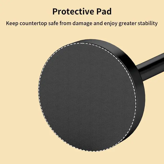 Alt view image 6 of 7 - Heavy Duty Toilet Paper Holder Stand, Extra-Weighted Base No Tipping | Stainless Steel Toilet Paper Stand, Free Standing Floor Tissue Roll Holder for Bathroom, Matte Black 200UP