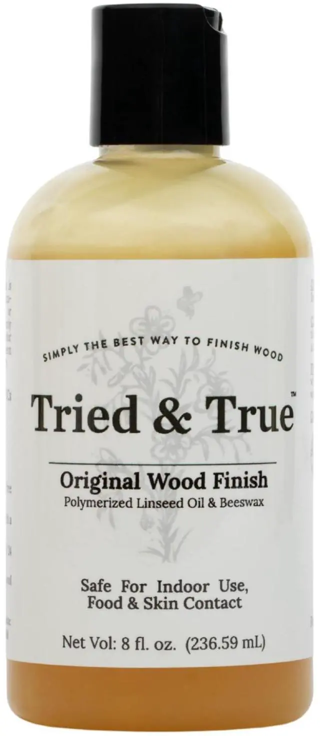 Main image of Original Wood Finish, 8 oz. | Linseed Oil & Beeswax Blend for Woodworking Projects, Long-Lasting Durability, Food Safe Sealer, Non-Toxic Wood Finish