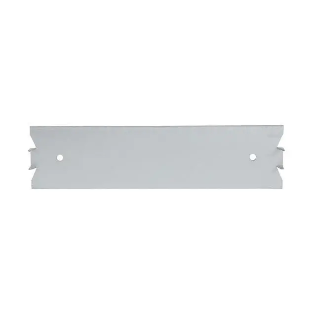 Alt view image 2 of 7 - 100 PCS 6 x 1.5 Inch Nail Plate for Wood Studs, Metal Cable Protector Plate Safety Nail Plates with Sharp Pointed Prongs, Steel Cable Wire for Protecting Plumbing and Wiring