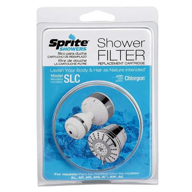 Alt view image 5 of 5 - Showers SLC Slim-Line Replacement Chlorgon Shower Filter Cartridge