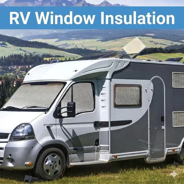 Alt view image 3 of 7 - Double Reflective Insulation 48 in X 10 FT RV Window Insulation for Summer Heat Reflective Window Film for Roof, Car, Garage Doors