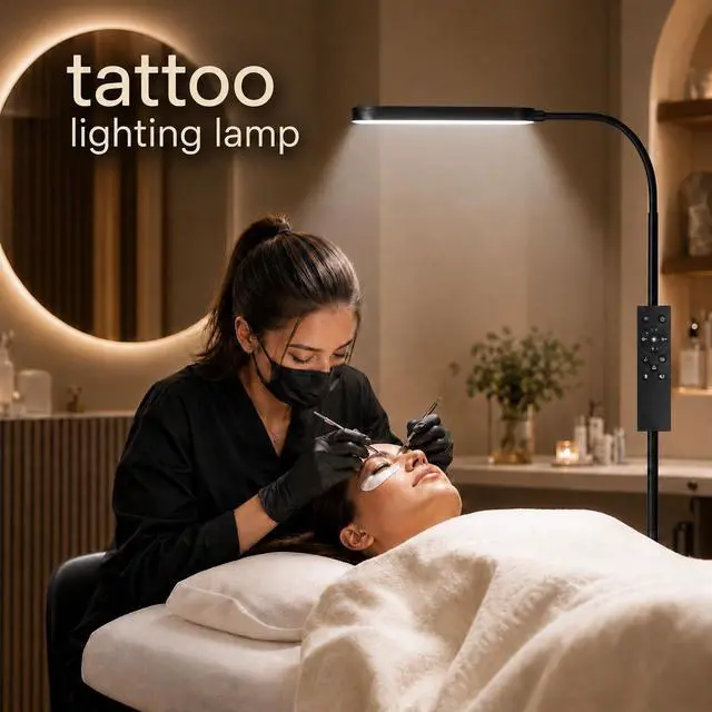 Alt view image 7 of 7 - Floor lamp, 15w/1000lm Bright LED Floor Lamp with Stepless Adjustable 3000K-6000K Colors and Dimmer, Remote and Touch Control, Adjustable Floor Lamp for Living Room