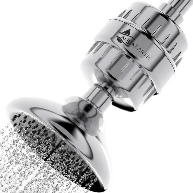 Alt view image 7 of 7 - Shower Filter for Hard Water, 20-Stage Vitamin C E Chlorine | Filter Helps reduce Fluoride, odors, sediment, rust, and impurities commonly found in shower water