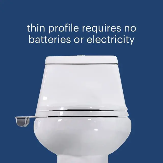 Alt view image 5 of 7 - Bidet Attachment for Toilet SS-250 SimpleSpa Fresh Water Spray with Adjustable Water Pressure Side Arm Control, Slim Bidet Sprayer, Silver Knob (Dual Nozzle)