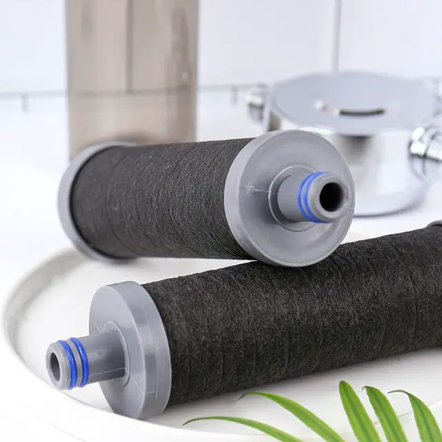 Alt view image 3 of 4 - 2.0 Carbon Shower Head Filter | Removes Chlorine, Heavy Metals, And More | Great For Dry Skin, Dry Hair, And More | NSF Certified (2.0 Carbon Refill Cartridge)