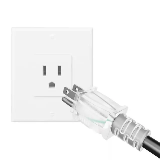 Alt view image 5 of 7 - 25FT Power Extension Cord 3 Prong, 16 Gauge SJTW 5-15R Cable Male Plug to Female Connector,7 Outlets Multiple Evenly-Spaced Plug,Suitable for Stage Setting or Outdoor,UL Certified Outlet Cable