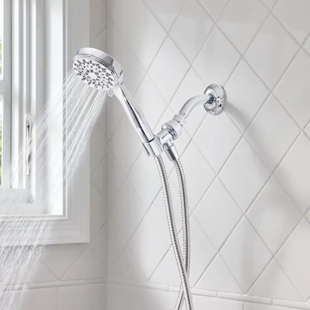 Alt view image 6 of 7 - Ignite Chrome Hand Held Shower Head Package With 2.5 GPM High Pressure Spray, 20091