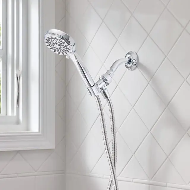 Alt view image 7 of 7 - Ignite Chrome Hand Held Shower Head Package With 2.5 GPM High Pressure Spray, 20091