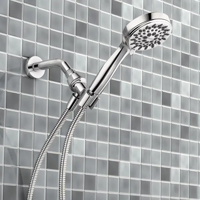 Alt view image 5 of 7 - Ignite Chrome Hand Held Shower Head Package With 2.5 GPM High Pressure Spray, 20091