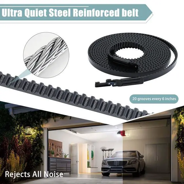Alt view image 4 of 7 - Drive Belt 41A5434-11,234'' Garage Door Opener Belt ONLY for 7FT Doors,NOT Universal,41A5434-11A Belt for LiftMaster 2280 3280 and Select Chamberlain/LiftMaster/Whisper Belt Drive Garage Door Openers