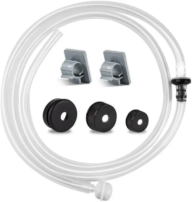 Main image of Sink Soap Dispenser Extension Kit: Under Sink Dish Soap Dispenser with 47" Tube Hose and Check Valve for Prevent Backflow Countertop Kitchen Sink Accessories