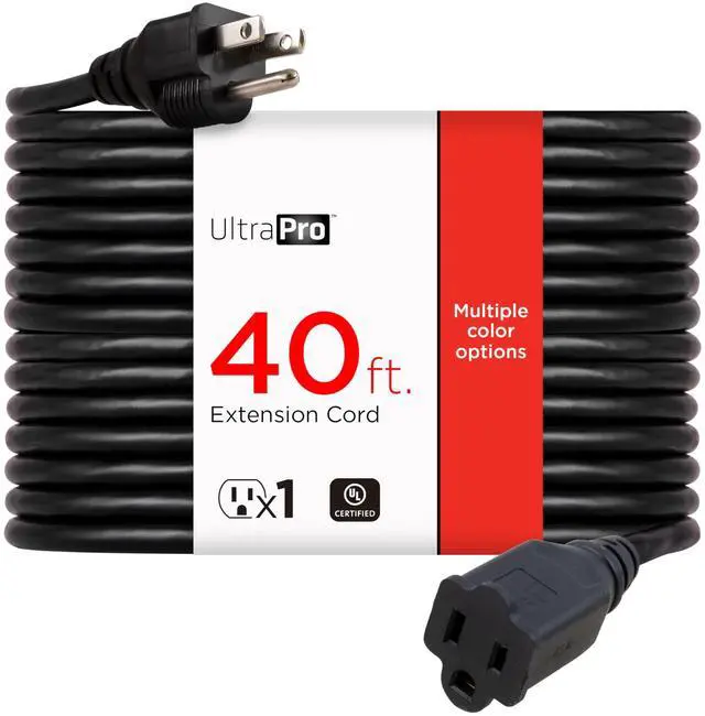 Main image of Outdoor Extension Cord, 40 Ft, Heavy Duty Extension Cord