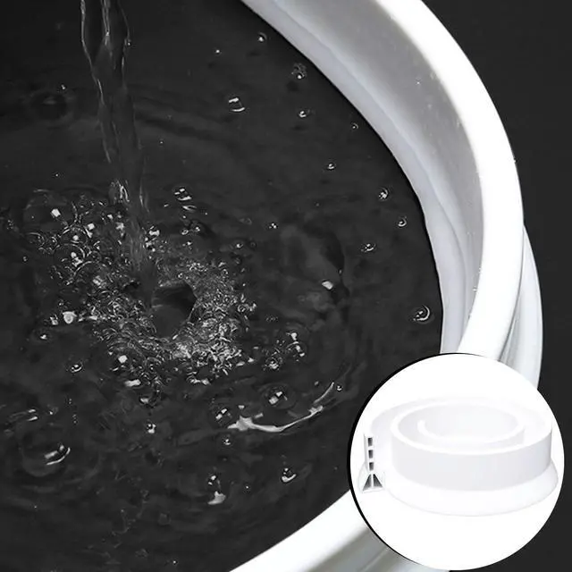 Alt view image 7 of 7 - 3" High Shower Threshold Water Dam 59 IN Collapsible Shower Water Splash Guard for Curbless Shower Threshold Barrier Water Stopper for Wet and Dry Separation Bathroom and Kitchen (White)
