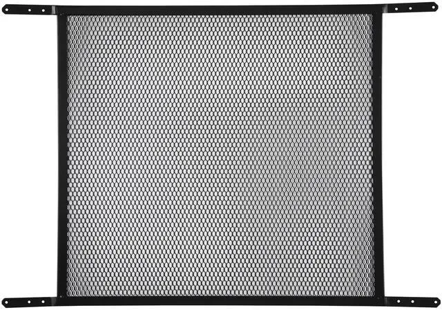 Main image of M-D Building Steel Door Grille, Bronze, 24in x Fits Doors 30in-36in | Powder-Coated Steel, Screw-On Install Screws Included, Cut-To-Fit Hacksaw Trim, Indoor/Outdoor Use, Rust Resistant
