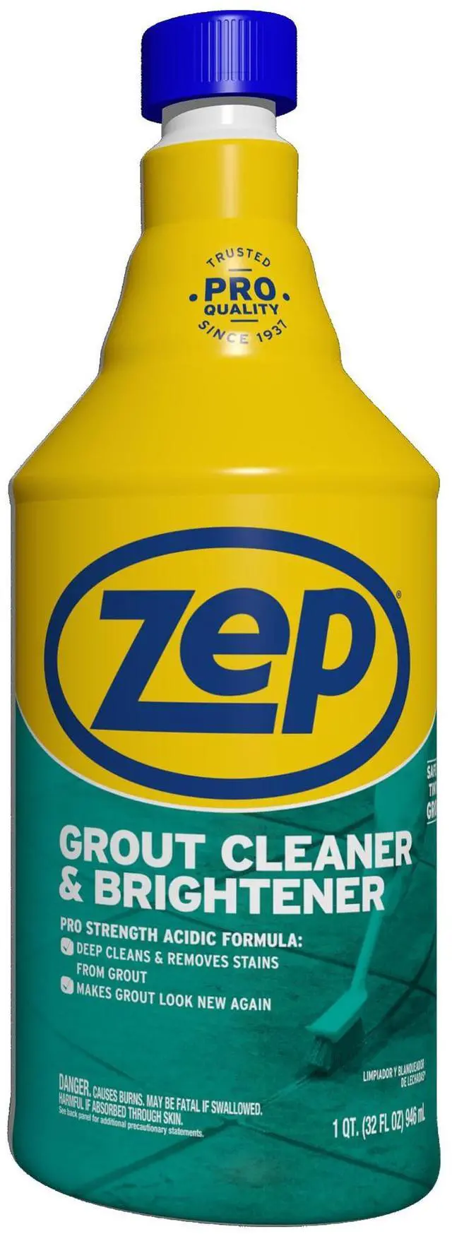 Alt view image 2 of 7 - Grout Cleaner and Brightener - ZU104632 - Deep Cleaning Formula Plus Grout Foaming Cleaner - R54212-2-in-1 benefits Deep Clean plus Everyday Clean & Protect