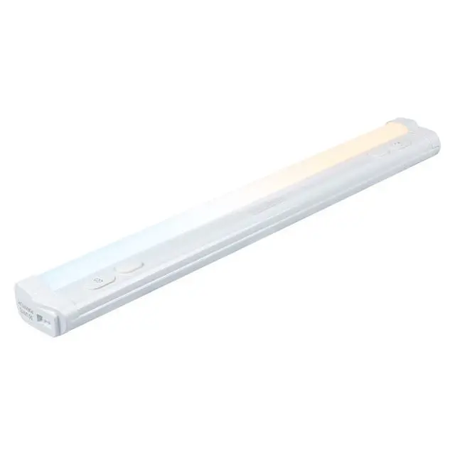 Alt view image 2 of 7 - 24 Inch Plug in Under Cabinet Light with 5 Color Temperatures | Dimmable 1561 Lumens, Soft White to Daylight Lighting, One-Touch Sync Linkable Under Cabinet Lighting for Kitchen, ETL Listed