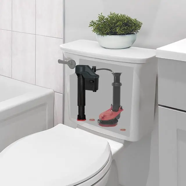 Alt view image 5 of 5 - 2X Long-Life Toilet Fill Valve - Universal Fits 99% of Toilets