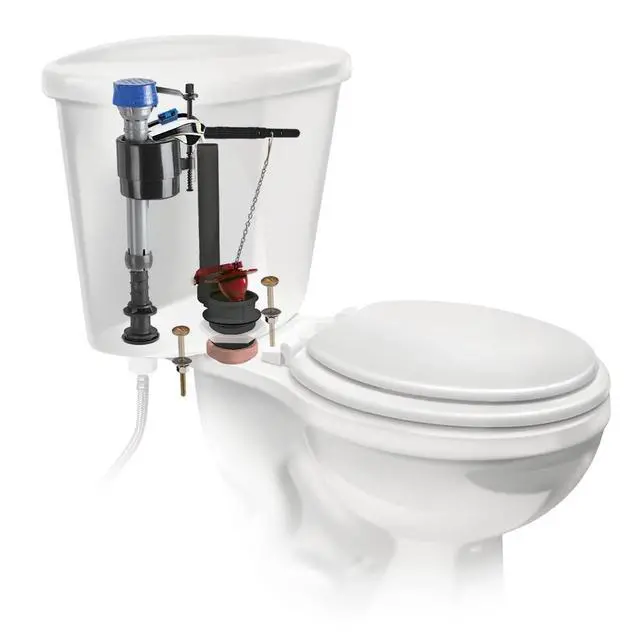 Alt view image 2 of 6 - PerforMAX Universal Toilet Repair Kit, 2-Inch Valve