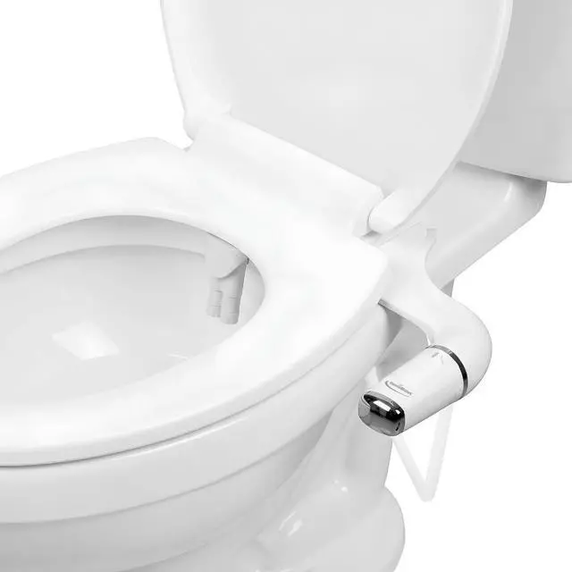 Main image of Bidet Attachment for Toilet - Ultra-Slim Hygienic Bidet Attachment For Existing Toilets - Bidet Toilet Seat Attachment with Pressure Controls - Travel Bidet Included (Left Hand Operation)