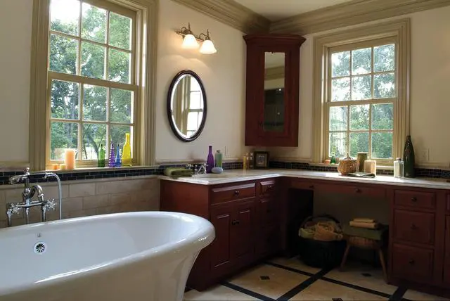 Alt view image 3 of 4 - 02774 PERMA-WHITE Mold & Mildew Proof Interior Paint, Quart, Eggshell White | Eggshell finish. Mold & mildew-proof, moisture-resistant finish for baths, kitchens & basements. Scrubbable & washable